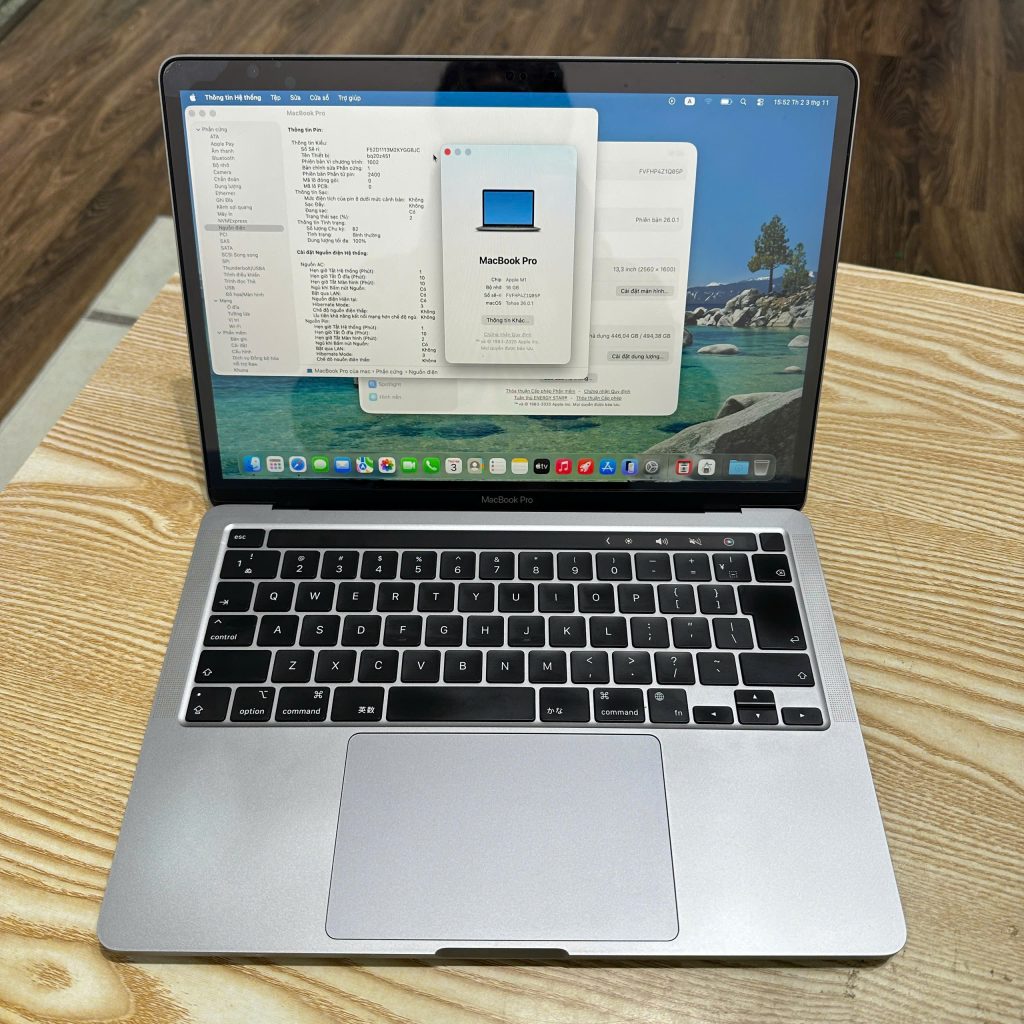 Macbook Pro M1 16/512 xám