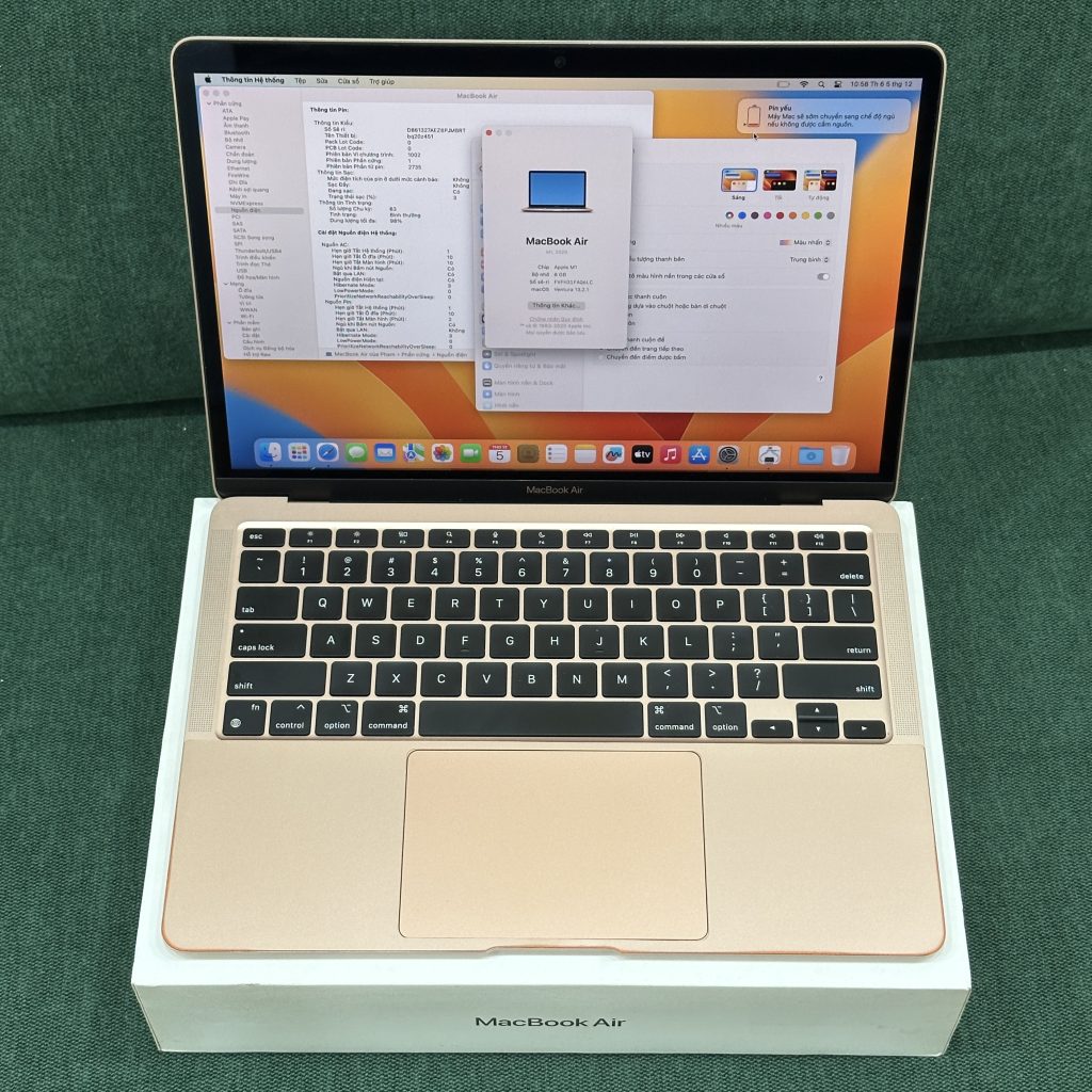 Macbook Air M1 8/256 rosegold