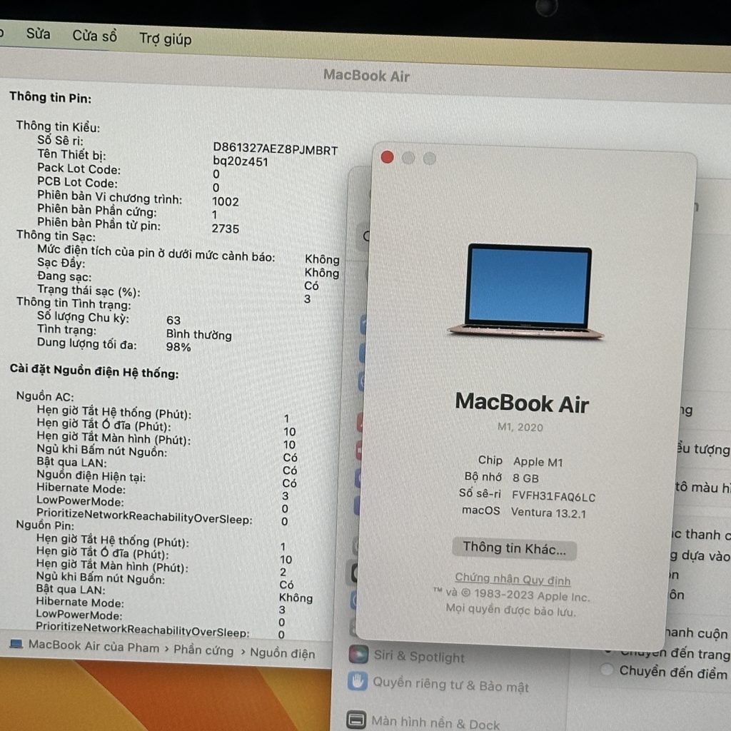 Macbook Air M1 8/256 rosegold